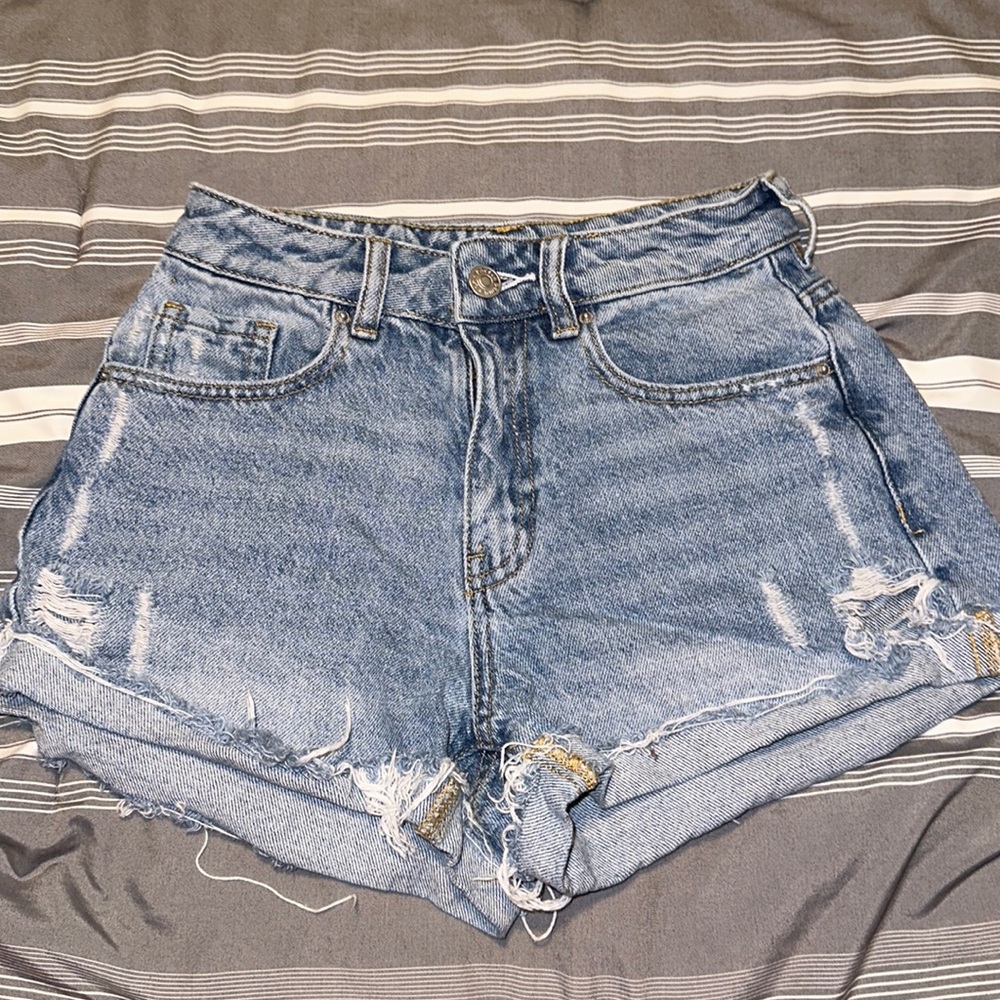 PacSun Ripped Mom Shorts